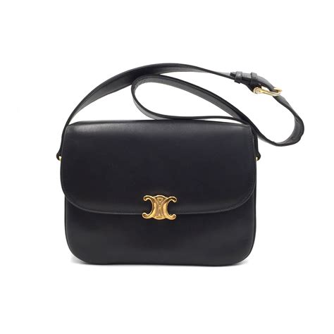 celine triomphe crossbody|celine crossbody bag vintage.